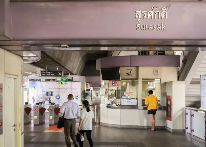 P1 Silom Pan Large Full Kitchen Wifi 4-6pax Bangkok