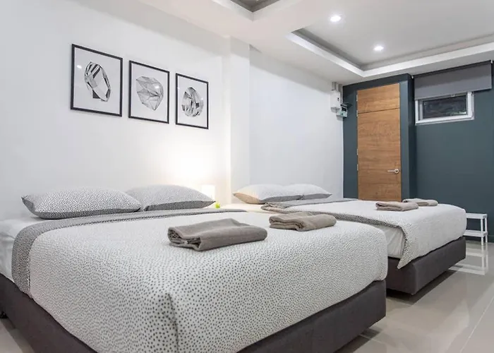 Apartment P1 Silom Pan Large Full Kitchen Wifi 4-6pax *