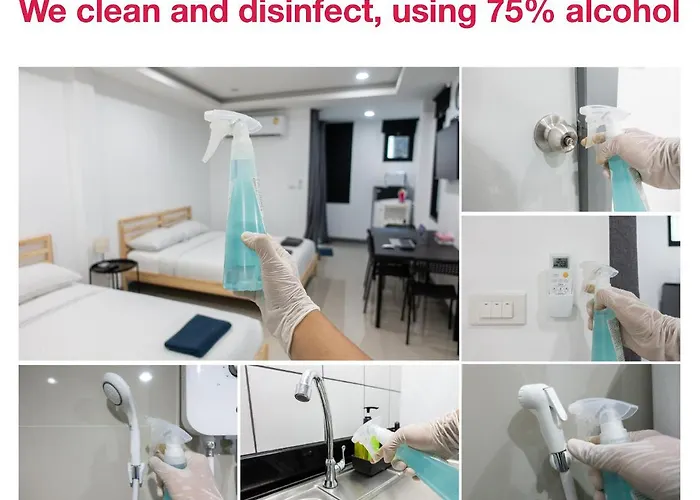 Apartment P1 Silom Pan Large Full Kitchen Wifi 4-6pax *